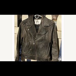 Wilsons Leather Distressed Brown Jacket